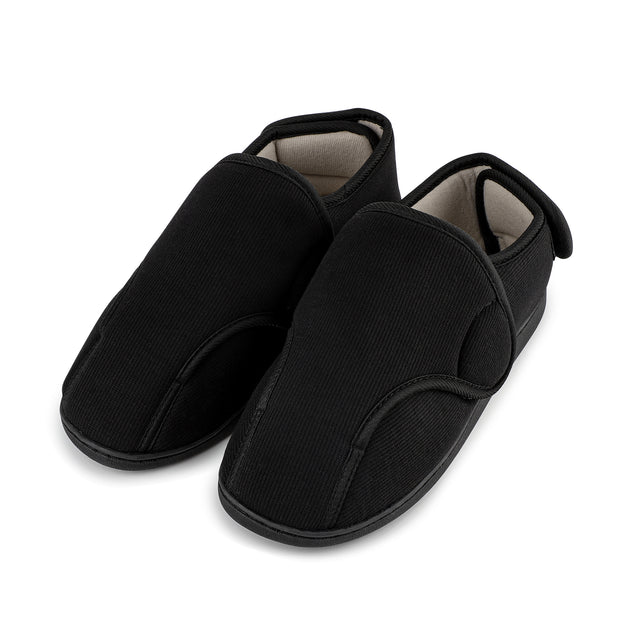 Diabetic Slippers For Broad Slippers Happy Touch Men's Memory Foam