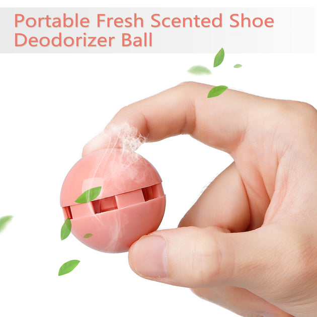 Knixmax Sneaker Deodorizer Balls Odor Eater for Shoes Gym Bag Locker C