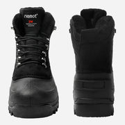 riemot Men's Winter Boots Black Snow Boots(Upgraded Version)