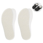 2 Pairs Warm Cozy Lamb Wool Inserts for Crocs Clogs Flat Sheepskin Insoles for Women Men Replacement Garden Shoes Liners Fleece Fur Slipper Shoe Soles