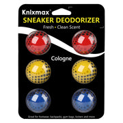 Knixmax Sneaker Deodorizer Shoe Freshener Balls, Gym Bags Lockers Car Air Fresheners, Boot Deodorant Balls Odor Eater Shoe Deodorizers