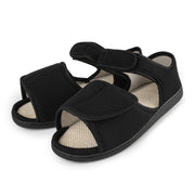 Men Diabetic Sandals Extra Wide Width Open Toe Summer Sandals Edema Footwear Adjustable Arthritis Edema Slippers