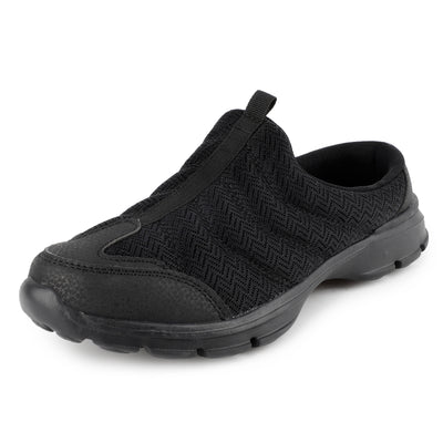 Slip-On Mules | Lightweight Breathable Walking Shoes | Open Back Sneakers &amp; House Slippers | Comfortable Closed-Toe Clogs | Indoor/Outdoor Casual Shose