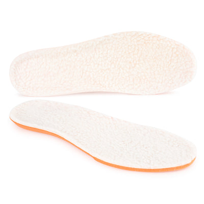 riemot Lamb's Wool Insoles,Fall and Winter Warm Shoe Inserts for Sneakers,Work Shoes,Hiking Shoes,Breathable and Comfortable Replaceable Sole Insoles for Women/Men