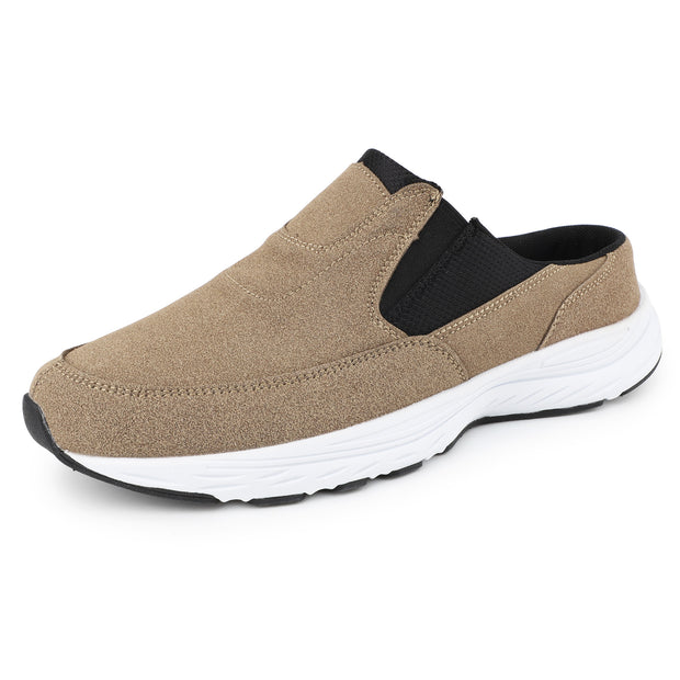 riemot Mules for Men Slip On Shoes Casual Open Back Loafers Indoor Outdoor House Slippers Comfort Closed Toe Clogs