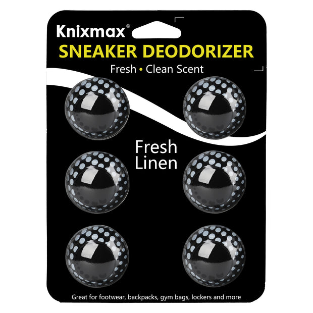 Knixmax Sneaker Deodorizer Shoe Freshener Balls, Gym Bags Lockers Car Air Fresheners, Boot Deodorant Balls Odor Eater Shoe Deodorizers