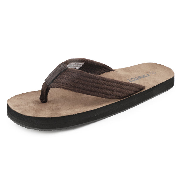 riemot Mens Flip-Flops Classical Thongs Sandals Comfort 3 Point Flip Flop Lightweight Slippers For Beach