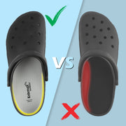 2 Pair Men Women Comfort Shoe Insoles for Crocs Clogs Garden Shoes Work Shoes Nurse Shoes Chef Shoes Barefoot