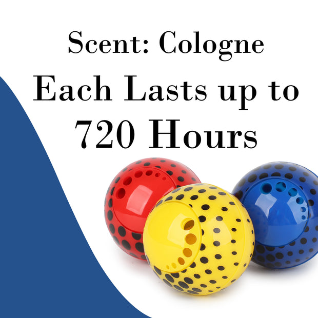 Knixmax Sneaker Deodorizer Shoe Freshener Balls, Gym Bags Lockers Car Air Fresheners, Boot Deodorant Balls Odor Eater Shoe Deodorizers