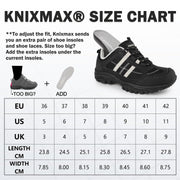 Knixmax Womens Hiking Shoes Lightweight Non-Slip Climbing Trekking Sneakers for Woman Camping Backpacking Shoe Summer Hiker Shoes