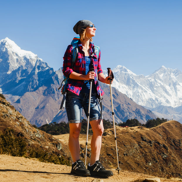 Knixmax Womens Hiking Shoes Lightweight Non-Slip Climbing Trekking Sneakers for Woman Camping Backpacking Shoe Summer Hiker Shoes