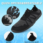 riemot Water Shoes Quick Drying Sports Aqua Lightweight Non-Slip Breathable Shoes for Outdoor Workout Athletic Swim Beach Barefoot for Men Women