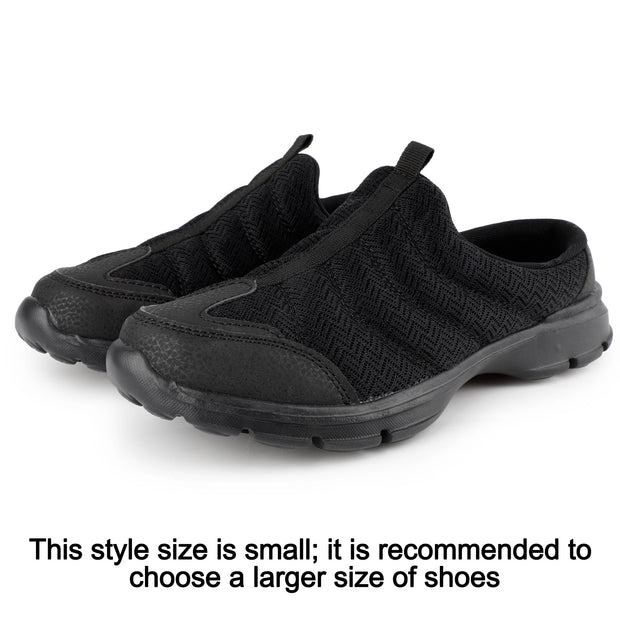 Slip-On Mules | Lightweight Breathable Walking Shoes | Open Back Sneakers &amp; House Slippers | Comfortable Closed-Toe Clogs | Indoor/Outdoor Casual Shose