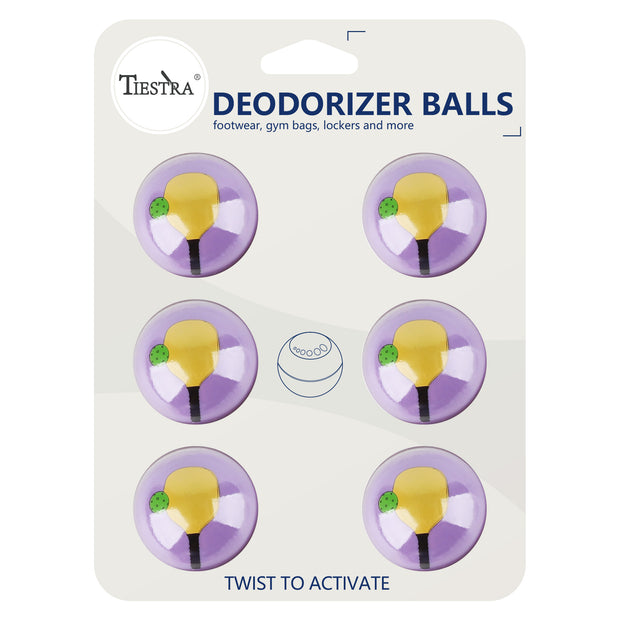 Shoe Deodorizer Balls (6 Pack) – Odor Eaters for Sneaker | Long-Lasting Odor Eliminator Air Freshener for Closet, Locker, Gym Bag, Drawer & Small Spaces