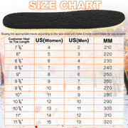 riemot 2 Pairs Memory Foam Wool Insoles for Crocs Clogs,Garden,Nurse,Chef,Wide Toe Box Shoes - Warm Replacement Thin Inserts for Women/Men