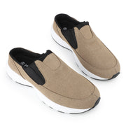 riemot Mules for Men Slip On Shoes Casual Open Back Loafers Indoor Outdoor House Slippers Comfort Closed Toe Clogs