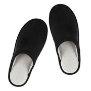 riemot Mens Memory Foam Slippers, Warm Fluffy House Shoes & Cushioned Home Shoe Without Fur, Comfortable Anti Slip Indoor Bedroom Travel Slipper