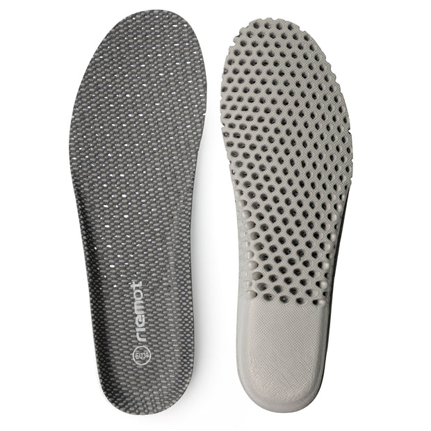 riemot Men's Shoe Insoles Breathable Honeycomb Sport Shoe Insoles Cushioning Shoe Inserts Replacement Innersoles for Water Shoes Sneakers Work Shoes
