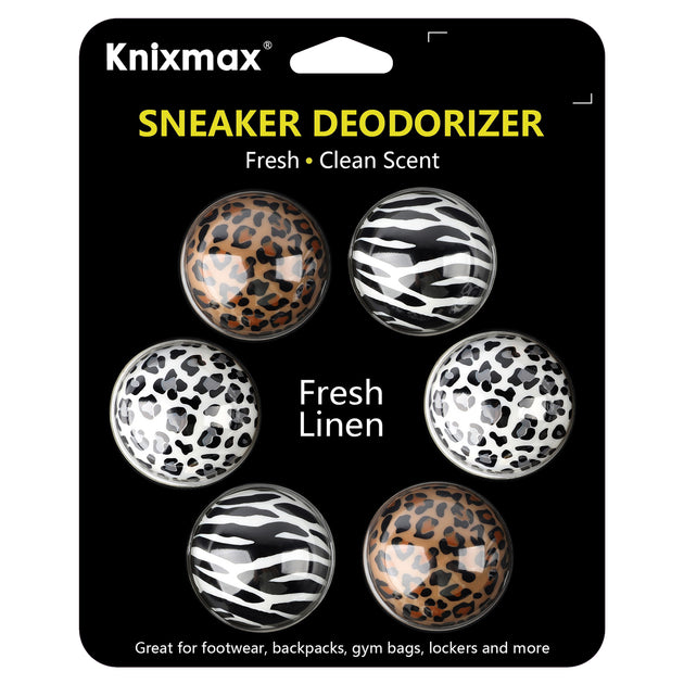 Knixmax Sneaker Deodorizer Balls Odor Eater for Shoes Gym Bag Locker C