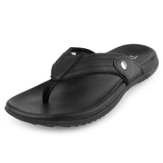 TIESTRA Men's Sport Flip Flops Beach Athletic Cushioned Summer Outdoor Comfort Thong Sandals