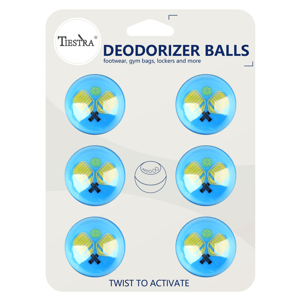 Shoe Deodorizer Balls (6 Pack) – Odor Eaters for Sneaker | Long-Lasting Odor Eliminator Air Freshener for Closet, Locker, Gym Bag, Drawer & Small Spaces