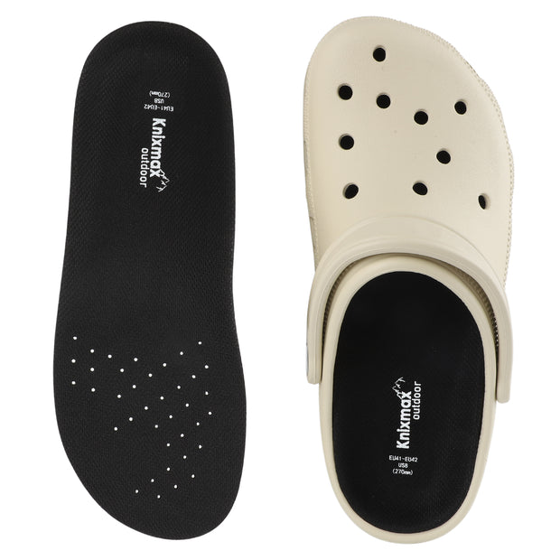 Knixmax Orthotic Insoles for Crocs Clog, Comfort Replacement Innersoles for Men Women, Wide Fit Shoe Inserts for Birkenstock Mules Garden Shoes Sneakers Flats Nurse Clogs Liners with Arch Support