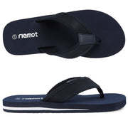 riemot Men's Flip Flops Arch Support Thong Sandals Cushioned Summer Slippers for Beach Swimming Pool Travel Comfortable Shower Shoes Size 8-14