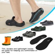 Knixmax Orthotic Insoles for Crocs Clog, Comfort Replacement Innersoles for Men Women, Wide Fit Shoe Inserts for Birkenstock Mules Garden Shoes Sneakers Flats Nurse Clogs Liners with Arch Support