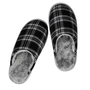 riemot Womens Mens Memory Foam Slippers, Warm Fluffy House Shoes & Cushioned Home Shoe Without Fur, Comfortable Anti Slip Indoor Bedroom Travel Slipper