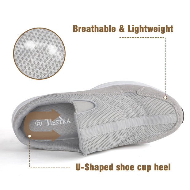 Men's Slip-On Mules | Indoor/Outdoor All Seasons Wide Slippers | Open Back Sneakers & House Shoes | Comfortable Closed-Toe Garden Clogs | Lightweight Breathable Walking Casual Loafers