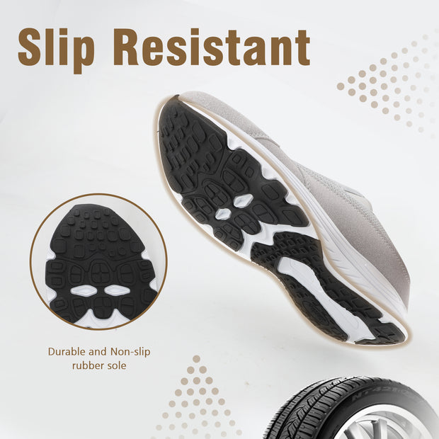 Men's Slip-On Mules | Indoor/Outdoor All Seasons Wide Slippers | Open Back Sneakers & House Shoes | Comfortable Closed-Toe Garden Clogs | Lightweight Breathable Walking Casual Loafers