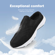 Men's Slip-On Mules | Indoor/Outdoor All Seasons Wide Slippers | Open Back Sneakers & House Shoes | Comfortable Closed-Toe Garden Clogs | Lightweight Breathable Walking Casual Loafers