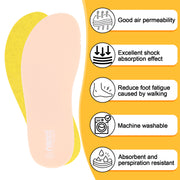 riemot 2 Pairs Memory Foam Insoles for Crocs Clogs Garden Shoes,Wide Thin Replacement Shoe Inserts for Nurse Shoes