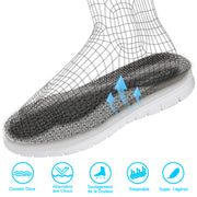 riemot Men's Shoe Insoles Breathable Honeycomb Sport Shoe Insoles Cushioning Shoe Inserts Replacement Innersoles for Water Shoes Sneakers Work Shoes