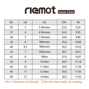 riemot Men/Women Soft and Comfortable Memory Foam Insoles,Replacement Shoe Inserts for Sports Shoes,Walking Shoes,Cushioning Insole,Breathable Sole Inserts