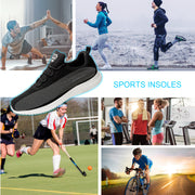 riemot Men's Shoe Insoles Breathable Honeycomb Sport Shoe Insoles Cushioning Shoe Inserts Replacement Innersoles for Water Shoes Sneakers Work Shoes