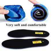 Cushion Gel Shoe Inserts for Men Providing Shock Absorption for Feet Relief, Comfort Memory Foam Sport Running Insoles,Arch Support Innersoles for Work Boot
