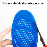 Cushion Gel Shoe Inserts for Men Providing Shock Absorption for Feet Relief, Comfort Memory Foam Sport Running Insoles,Arch Support Innersoles for Work Boot