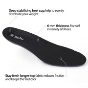 Insoles for Womens Memory Foam Shoe Inserts,Replacement Insoles for Work Boot Running Shoes-Shock Absorption and Cushion for Feet Relief