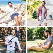 Mens Leather Slide Sandals Comfortable Lightweight Summer Casual Beach Slides for Men Indoor & Outdoor slip on sandals