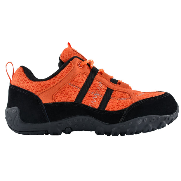 Knixmax Women's Hiking Shoes Climbing Trekking Sneakers Outdoor Trainers Orange