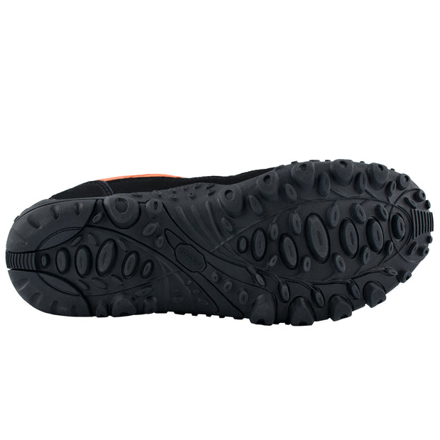 Knixmax Women's Hiking Shoes Climbing Trekking Sneakers Outdoor Trainers Orange