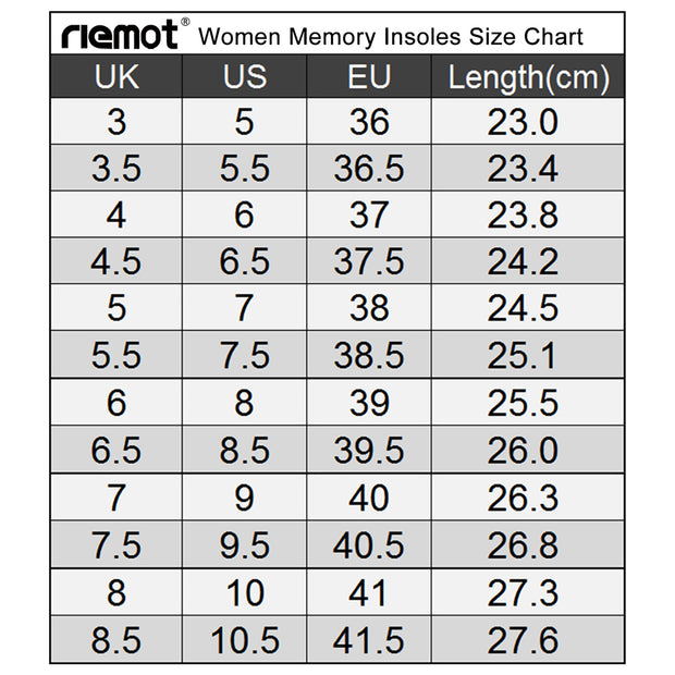 riemot Women's Memory Foam Insoles Beige Innersoles for Shoes Boots