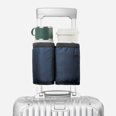 riemot Luggage Travel Cup Caddy Perfect Gifts for Frequent Travelers(Navy)