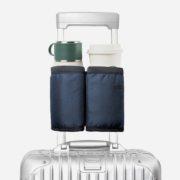 riemot Luggage Travel Cup Caddy Perfect Gifts for Frequent Travelers(Navy)