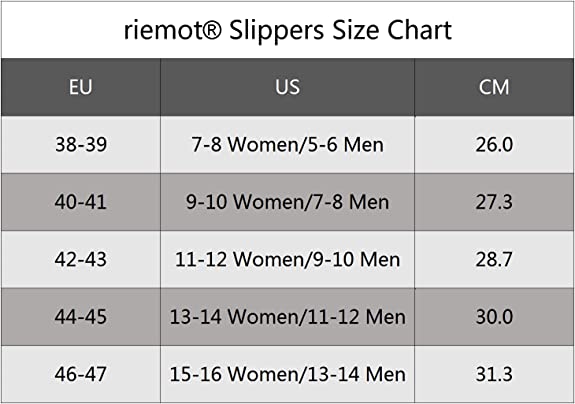 riemot Women's Furry Warm Slippers (Navy)