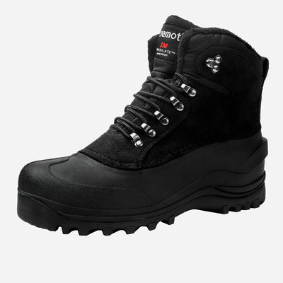 riemot Women's Winter Boots Black Snow Boots(Upgraded Version)