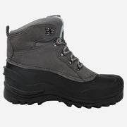 riemot Women's Winter Boots Grey Snow Boots(Upgraded Version)