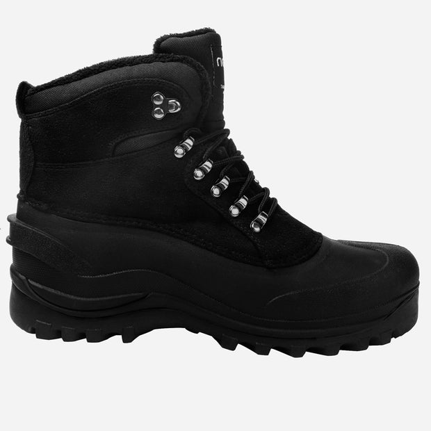 riemot Women's Winter Boots Black Snow Boots(Upgraded Version)