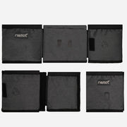 riemot Luggage Travel Cup Holder Perfect Gifts for Frequent Travelers(Grey)-Upgraded embroidered LOGO